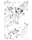 Схема №1 AWA 6095/1 с изображением Обшивка для стиралки Whirlpool 481245212168