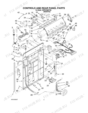 Схема №2 3RMTW4905TW (F091324) с изображением Всякое для сушильной машины Indesit C00317250