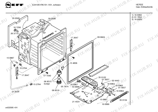 Схема №2 B1472S0FN с изображением Диск для плиты (духовки) Bosch 00171615
