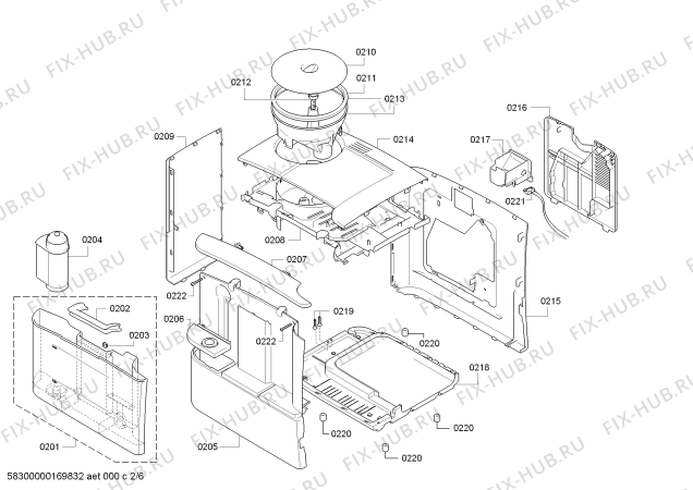 Схема №1 TES50628RW VeroCafe LattePro с изображением Панель управления для кофеварки (кофемашины) Bosch 00656074