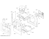 Схема №1 TES50628RW VeroCafe LattePro с изображением Крышка для электрокофеварки Bosch 00623824