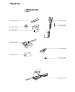 Схема №1 LP8500T0/7P0 с изображением Часть корпуса для электрофена Rowenta CS-00124929