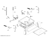 Схема №1 SGS45A08GB с изображением Столешница для посудомоечной машины Bosch 00145174