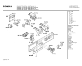 Схема №1 WM37001FG SIWAMAT PLUS 3700 с изображением Панель управления для стиралки Siemens 00271077