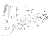 Схема №2 SMV53M90CH с изображением Передняя панель для посудомойки Bosch 00705713