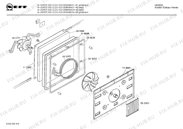 Схема №1 E3132W0 JOKER 335 CLOU с изображением Направляющая для плиты (духовки) Bosch 00119278