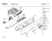 Схема №1 SE25230II с изображением Передняя панель для посудомоечной машины Siemens 00350996