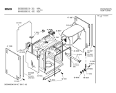 Схема №1 SHX46A07UC Bosch с изображением Инструкция по установке/монтажу для посудомоечной машины Bosch 00584320