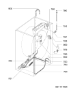 Схема №1 AVS 101 с изображением Уплотнение для стиралки Whirlpool 481246668699