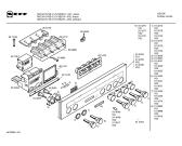 Схема №1 E1573B2 MEGA1570B с изображением Панель управления для духового шкафа Bosch 00434945