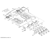Схема №1 VI462111 с изображением Соединительный элемент для плиты (духовки) Bosch 10003033