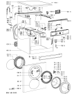 Схема №1 AWO 1200 с изображением Обшивка для стиралки Whirlpool 481245217991