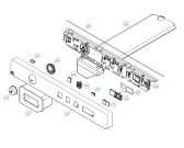 Схема №1 T754C (440344, TD70.1C) с изображением Обшивка для стиралки Gorenje 503147