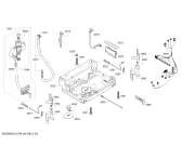 Схема №2 CG4A05V9 с изображением Панель управления для посудомойки Bosch 11024921