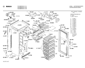 Схема №1 GSU8000 с изображением Панель для холодильника Bosch 00271615