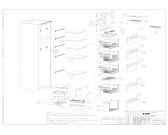 Схема №1 FN130420 (7284747615) с изображением Крышечка для холодильника Beko 4881690300
