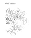 Схема №1 MWA23XA (F035827) с изображением Элемент корпуса для микроволновки Indesit C00119954