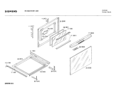 Схема №1 HE4502 с изображением Крышка для электропечи Siemens 00117236