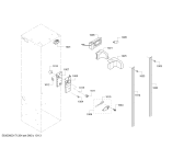 Схема №2 T42BR820NS с изображением Вставка для электропосудомоечной машины Bosch 00682957