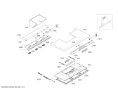 Схема №2 DWK091U59 Bosch с изображением Панель управления для вытяжки Bosch 00770859