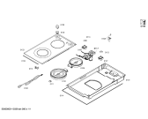 Схема №1 ET512502C с изображением Конфорка для электропечи Bosch 00446761