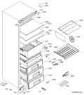 Схема №1 S83600CSM1 с изображением Дверь для холодильной камеры Aeg 2109006151