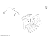 Схема №1 WTP60100 с изображением Панель управления для сушильной машины Bosch 00667001