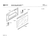 Схема №2 195307140 с изображением Панель для духового шкафа Bosch 00270355