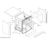 Схема №1 SMS50D52EU SilencePlus с изображением Панель управления для посудомойки Bosch 00742170