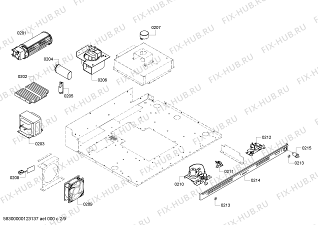 Схема №3 DM302ES с изображением Кабель для плиты (духовки) Bosch 00640615
