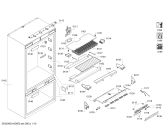 Схема №2 T36BT820NS с изображением Крышка для холодильника Bosch 00656242