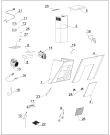 Схема №1 DVG8545AX-BR (315242, HO750) с изображением Крышка для вентиляции Gorenje 305636