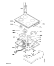 Схема №1 61100MF-AN с изображением Керамическая поверхность для плиты (духовки) Aeg 3742939287