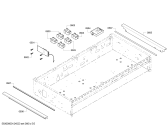 Схема №1 PCG486EL с изображением Панель для плиты (духовки) Bosch 00478908