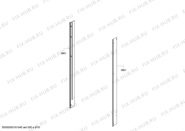 Схема №2 T30BB810SS с изображением Корзина для заморозки для холодильной камеры Bosch 00687607