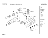 Схема №2 WP71130FF AQUATRONIC 7113 с изображением Панель управления для стиралки Siemens 00273285