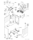 Схема №1 AWE 9726 с изображением Декоративная панель для стиралки Whirlpool 481245215695