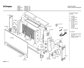 Схема №1 46/0241 FS600-HY с изображением Передняя часть корпуса для стиральной машины Bosch 00230949