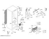 Схема №1 KGH36X14GB с изображением Дверь морозильной камеры для холодильной камеры Bosch 00683641