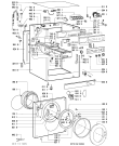 Схема №1 AWM 032-F с изображением Обшивка для стиралки Whirlpool 481245212544