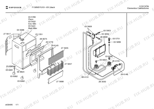 Схема №1 F130NSYU f130ns с изображением Кронштейн для электрообогревателя Bosch 00296146