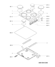 Схема №1 AKL7000IX (F091793) с изображением Наставление для плиты (духовки) Indesit C00359078