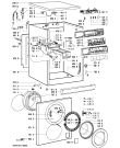 Схема №1 WA 75751/1 с изображением Обшивка для стиральной машины Whirlpool 481245215192