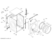 Схема №2 WAT285V0 с изображением Панель управления для стиралки Bosch 11023144