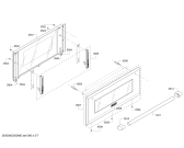 Схема №1 PSO301M Thermador с изображением Скоба для электропечи Bosch 10003711