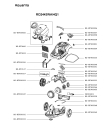 Схема №1 RO2443WA/4Q0 с изображением Колесо для мини-пылесоса Rowenta RS-RT900349