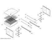Схема №1 B46C74N3GB с изображением Верхний нагревательный элемент для плиты (духовки) Bosch 00748053