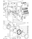 Схема №1 WAK 1400 EX-D с изображением Декоративная панель для стиральной машины Whirlpool 481245211365
