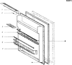 Схема №1 FR1520DKPPHILCO (F014289) с изображением Реле перегрузки для холодильника Indesit C00170044