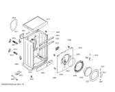 Схема №1 WXS1045 SIEMENS SIWAMAT XS1045 с изображением Дренажный шланг для стиральной машины Bosch 00188429